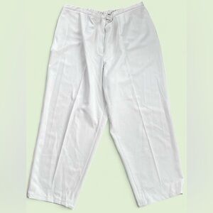 pastel green suit trousers